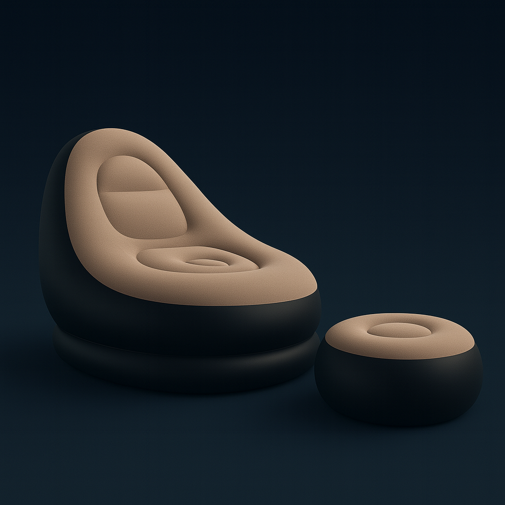 Inflatable Lounge Chair – Air Sofa for Home & Travel