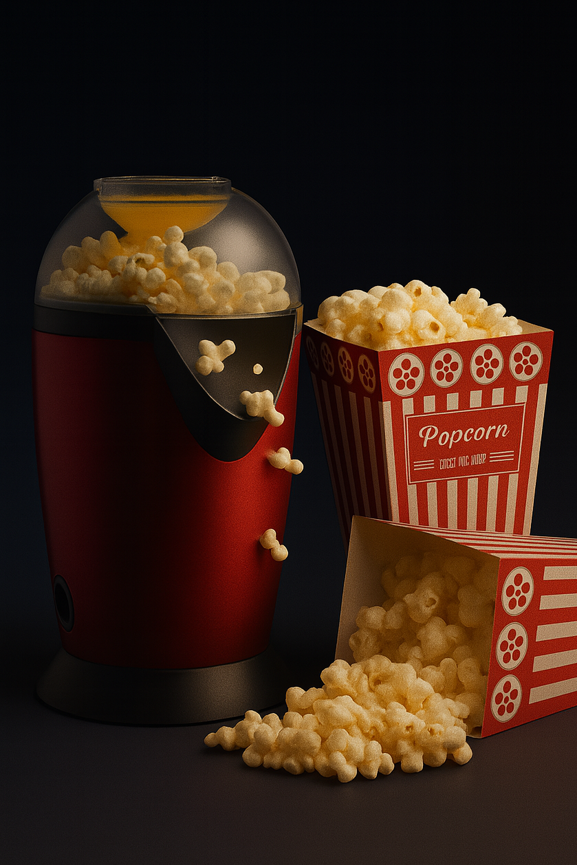 Electric Hot Air Popcorn Maker
