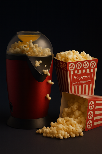 Electric Hot Air Popcorn Maker