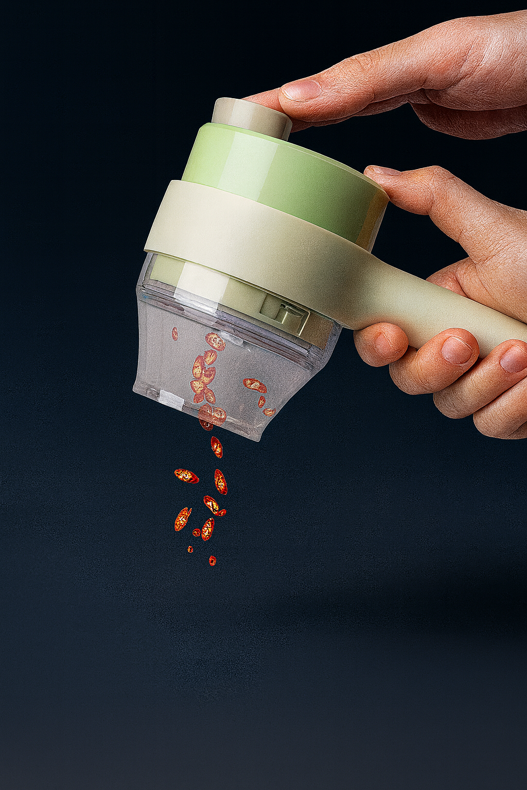 4-in-1 Electric Vegetable Cutter & Chopper Set