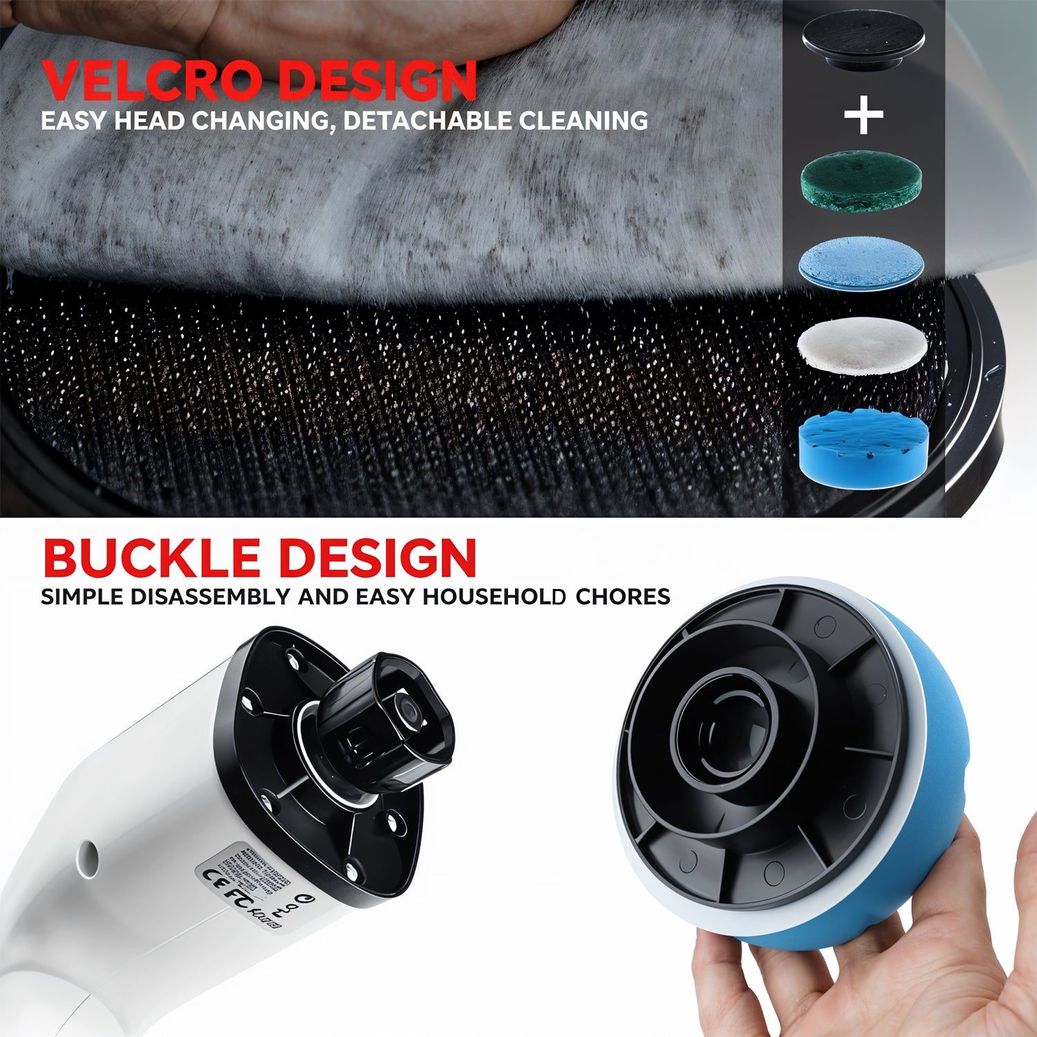 7-in-1 Cordless Spin Scrubber