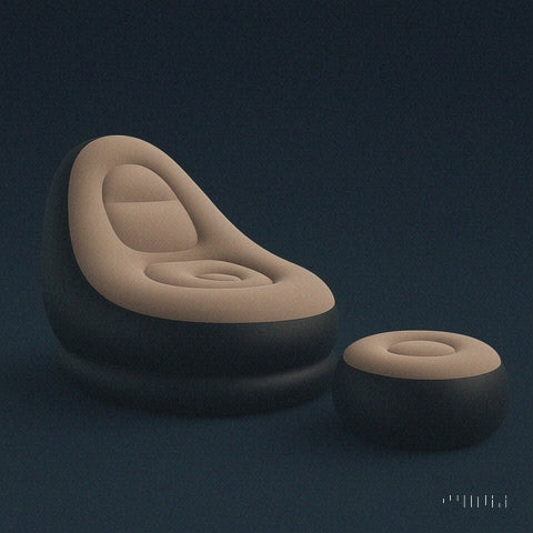 Inflatable Lounge Chair – Air Sofa for Home & Travel
